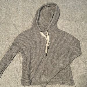 Grey Sweater Hoodie